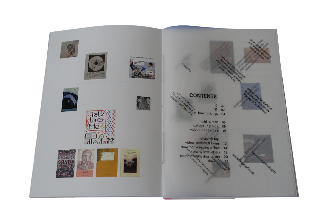 Radical Proximity - zine contents