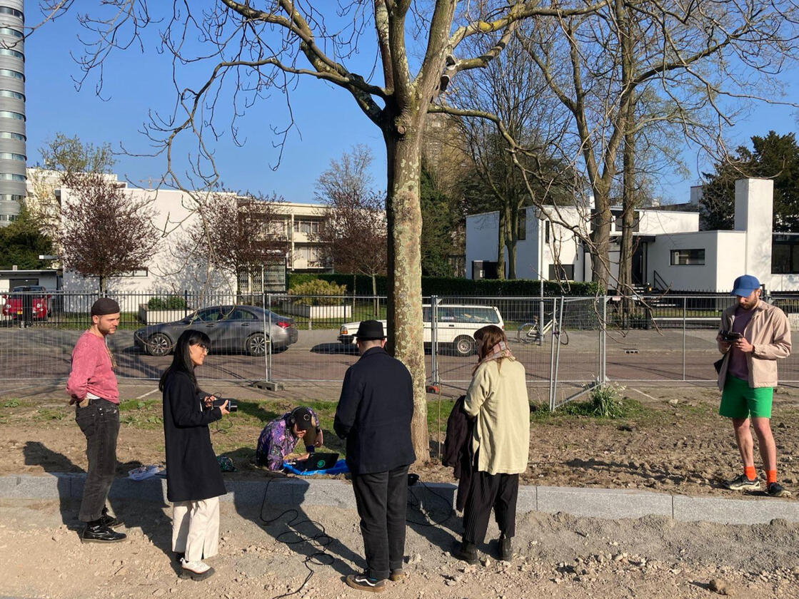 Nieuwe Instituut garden