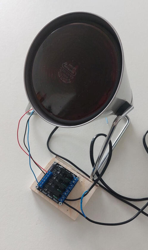 Infrared light prototype